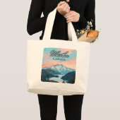 Activiteiten in de omgeving van Whistler Canada Br Grote Tote Bag (Voorkant (product))