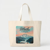 Activiteiten in de omgeving van Whistler Canada Br Grote Tote Bag (Voorkant)
