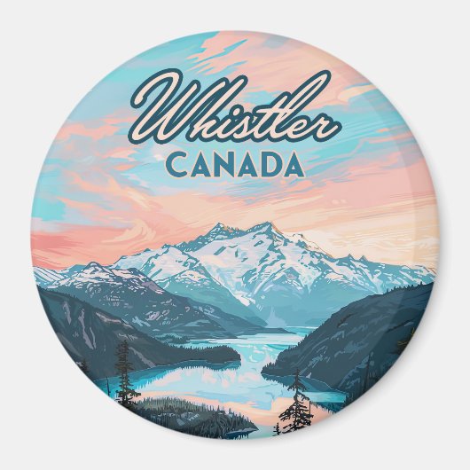 Activiteiten in de omgeving van Whistler Canada Br Magneet (Voorkant)