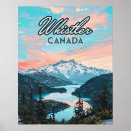Activiteiten in de omgeving van Whistler Canada Br Poster
