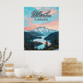 Activiteiten in de omgeving van Whistler Canada Br Poster (Keuken)