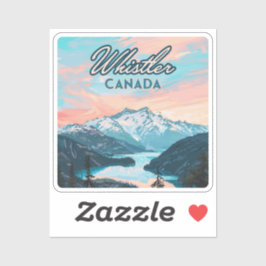 Activiteiten in de omgeving van Whistler Canada Br Sticker