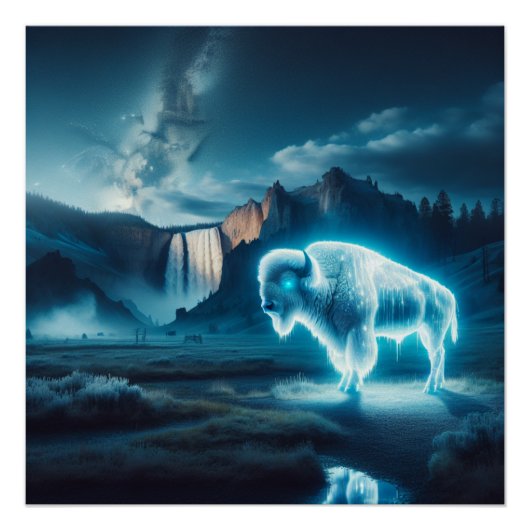 Activiteiten in de omgeving van White Buffalo Yell Perfect Poster (Voorkant)