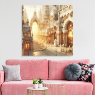 Activiteiten in de omgeving van White Lace Fantasy Canvas Afdruk