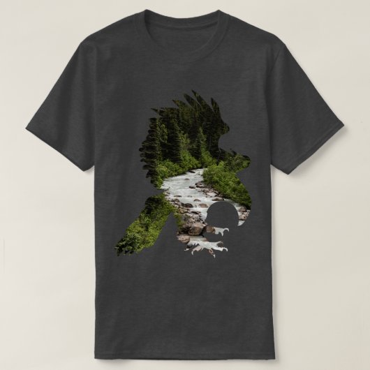 Activiteiten in de omgeving van White Pass Yukon R T-shirt (Design voorkant)
