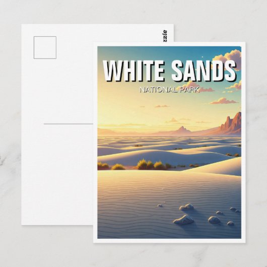 Activiteiten in de omgeving van White Sands Nation Briefkaart (Voorkant / Achterkant)