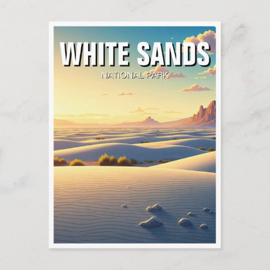 Activiteiten in de omgeving van White Sands Nation Briefkaart (Voorkant)