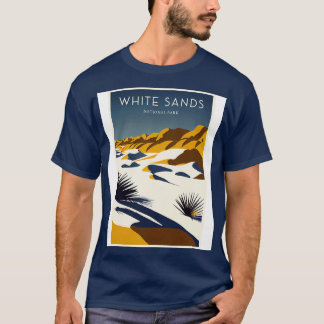 Activiteiten in de omgeving van White Sands Nation T-shirt