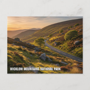 Activiteiten in de omgeving van Wicklow Mountains  Briefkaart