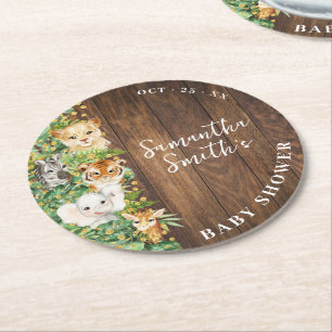 Activiteiten in de omgeving van Wild One Animals R Ronde Kartonnen Onderzetter