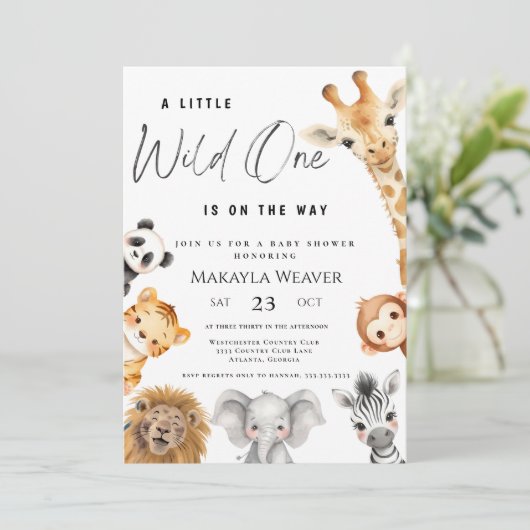 Activiteiten in de omgeving van Wild One Safari An Kaart (Staand voorkant)