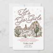 Activiteiten in de omgeving van Wild West Bachelor Kaart (Voorkant)