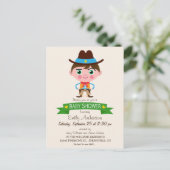 Activiteiten in de omgeving van Wild West Cowboy T Uitnodiging Briefkaart (Staand voorkant)