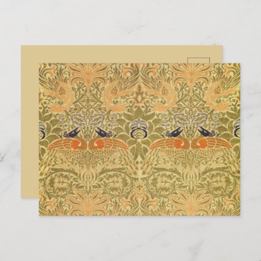 Activiteiten in de omgeving van William Morris Pea Briefkaart (Voorkant / Achterkant)