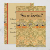 Activiteiten in de omgeving van William Morris Pea Kaart (Voorkant / Achterkant)