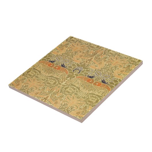 Activiteiten in de omgeving van William Morris Pea Tegeltje (Zijkant)