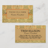 Activiteiten in de omgeving van William Morris Pea Visitekaartje (Voorkant / Achterkant)