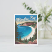 Activiteiten in de omgeving van Wineglass Bay Tasm Briefkaart (Staand voorkant)