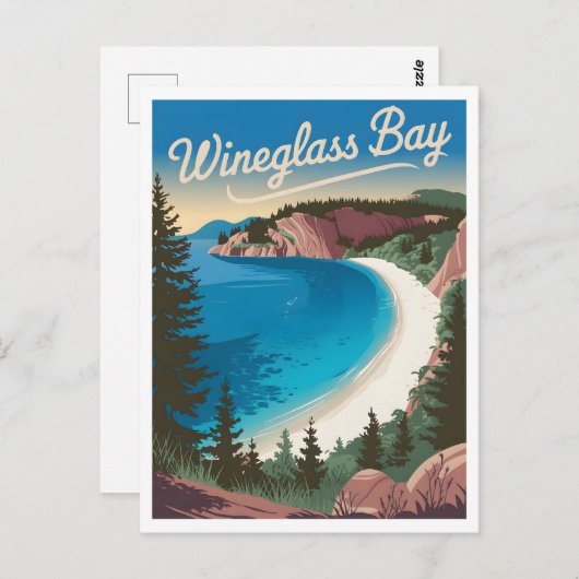 Activiteiten in de omgeving van Wineglass Bay Tasm Briefkaart (Voorkant / Achterkant)