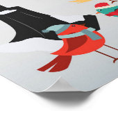 Activiteiten in de omgeving van Winter Design Cart Poster (Hoek)