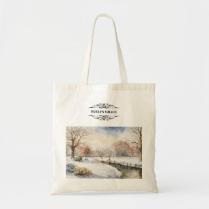 Activiteiten in de omgeving van Winter Kensington  Tote Bag