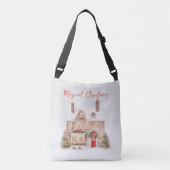 Activiteiten in de omgeving van Winter Snowy House Crossbody Tas (Voorkant)