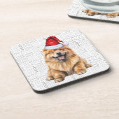 Activiteiten in de omgeving van Winter Thema Chow Bier Onderzetter (Linkerzijde)