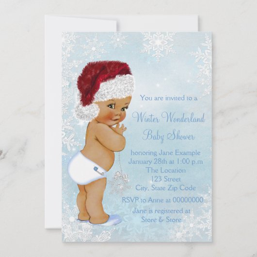 Activiteiten in de omgeving van Winter Wonderland Kaart (Achterkant)