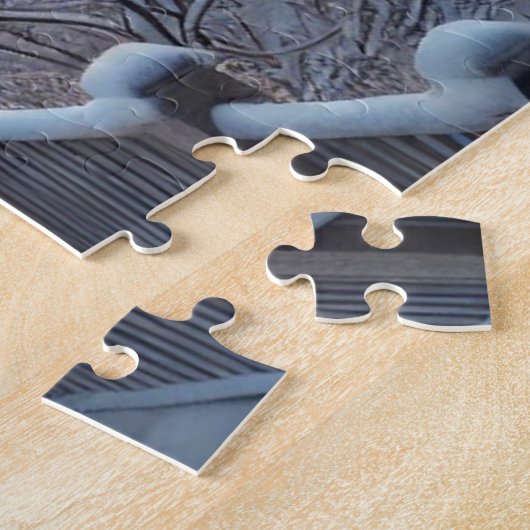 Activiteiten in de omgeving van Winter Wonderland  Legpuzzel (Zijkant)