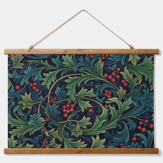 Activiteiten in de omgeving van Winter's Morris Ga Hangend Wandkleed (Voorkant)