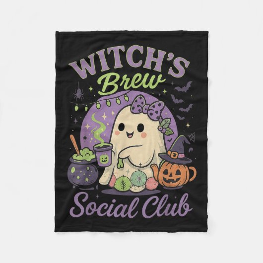 Activiteiten in de omgeving van Witch's Brew Socia Fleece Deken (Voorkant)