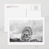 Activiteiten in de omgeving van Wonder Wheel at Tw Briefkaart (Voorkant / Achterkant)
