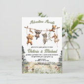 Activiteiten in de omgeving van Woodland Animals C Kaart (Staand voorkant)