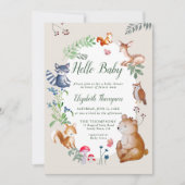 Activiteiten in de omgeving van Woodland Animals E Kaart (Voorkant)