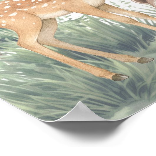 Activiteiten in de omgeving van Woodland Forest An Poster (Hoek)