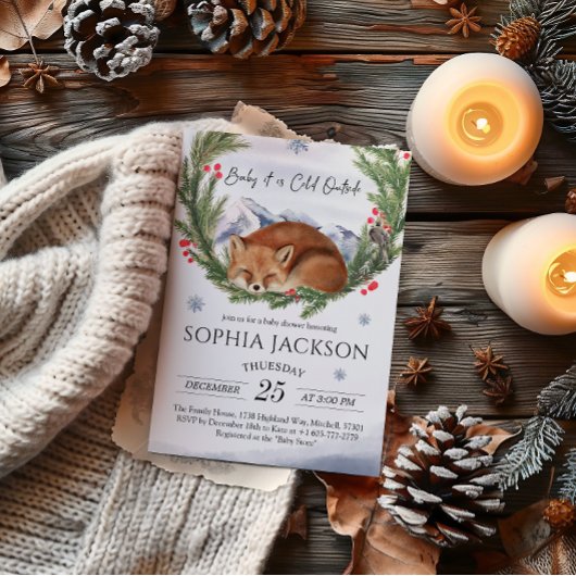 Activiteiten in de omgeving van Woodland Fox Winte Kaart