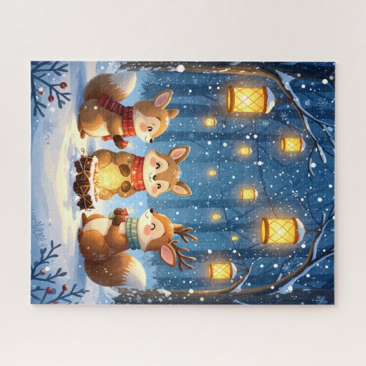 Activiteiten in de omgeving van Woodland Friends W Legpuzzel (Horizontaal)