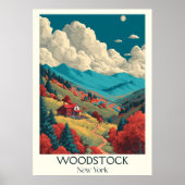 Activiteiten in de omgeving van Woodstock New York Poster (Voorkant)