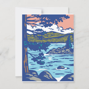 Activiteiten in de omgeving van WPA Art Emerald Ba Briefkaart