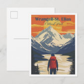 Activiteiten in de omgeving van Wrangell St Elias Briefkaart (Voorkant / Achterkant)