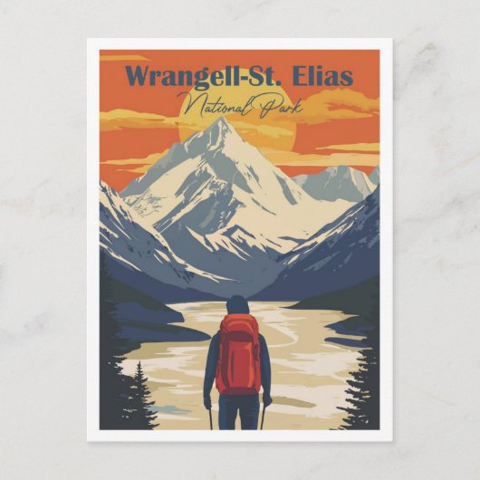 Activiteiten in de omgeving van Wrangell St Elias Briefkaart (Voorkant)