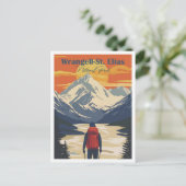 Activiteiten in de omgeving van Wrangell St Elias Briefkaart (Staand voorkant)