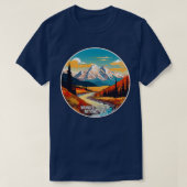 Activiteiten in de omgeving van Wrangell StElias N T-shirt (Design voorkant)