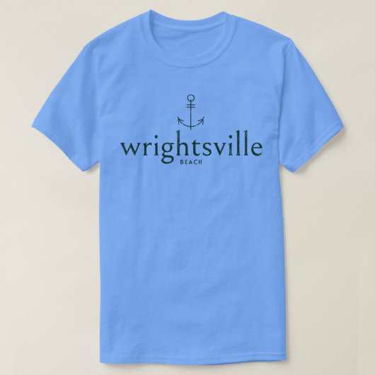 Activiteiten in de omgeving van Wrightsville Beach T-shirt (Design voorkant)