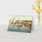 Activiteiten in de omgeving van Yarmouth Vaderdag Kaart (Gele Bloem)