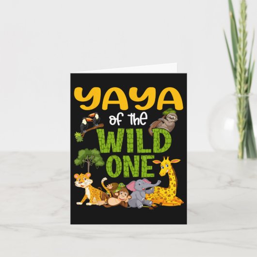 Activiteiten in de omgeving van Yaya of the Wild O Kaart (Voorkant)