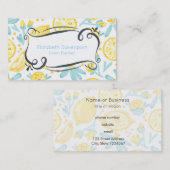 Activiteiten in de omgeving van Yellow Lemons & Bl Visitekaartje (Voorkant / Achterkant)