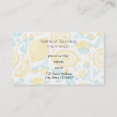 Activiteiten in de omgeving van Yellow Lemons & Bl Visitekaartje (Achterkant)