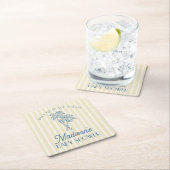 Activiteiten in de omgeving van Yellow Palm Spring Kartonnen Onderzetters (Insitu)