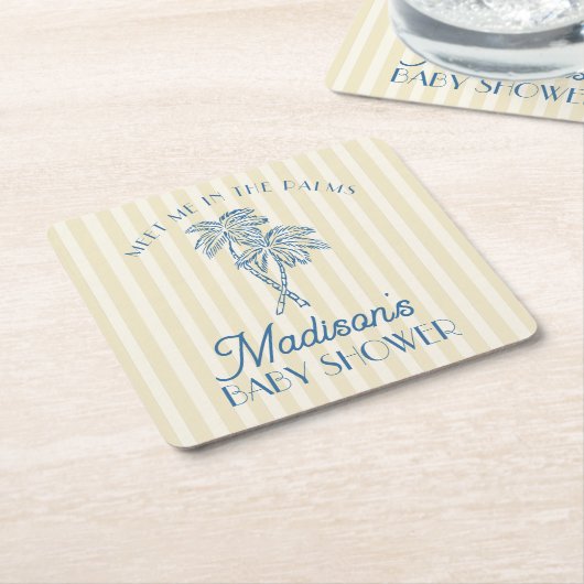 Activiteiten in de omgeving van Yellow Palm Spring Kartonnen Onderzetters (Schuin)